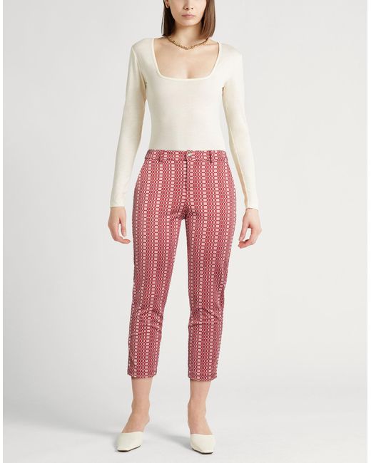 Pantalon Liu Jo en coloris Red