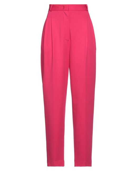 Harris Wharf London Red Trouser
