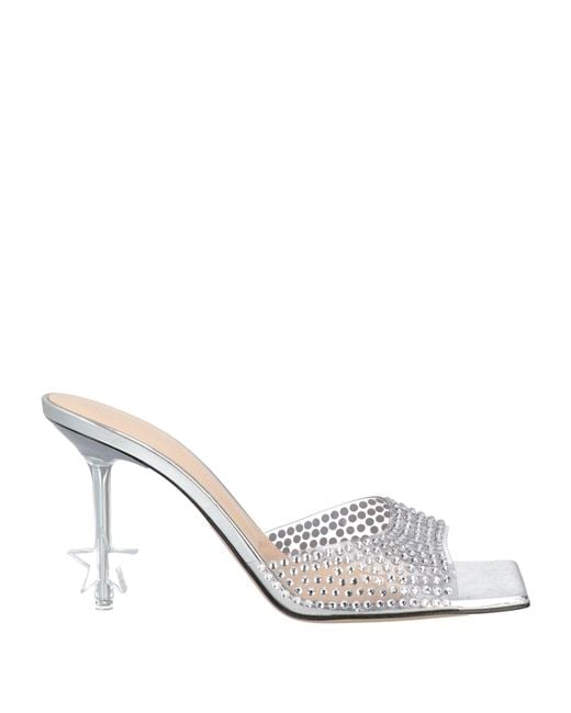 Mach & Mach White Sandals