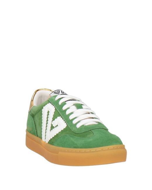 Emanuélle Vee Green Sneakers