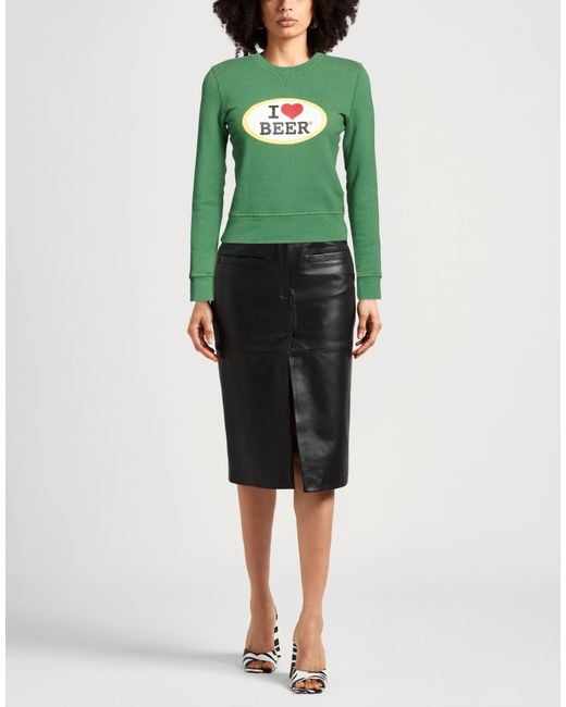 DSquared² Green Sweatshirt Cotton