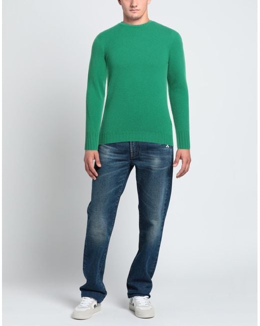 Drumohr Green Sweater for men