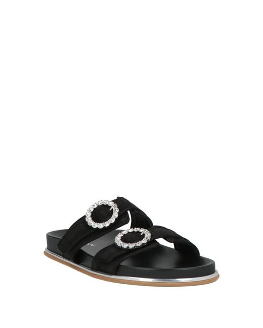 Baldinini Black Sandals Leather
