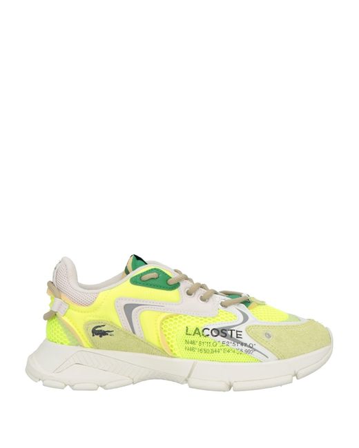 Lacoste Yellow Sneakers for men