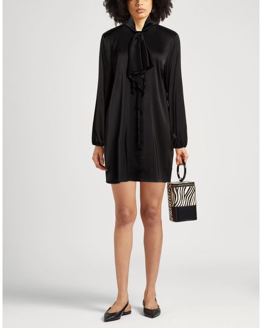 Manila Grace Black Mini Dresses