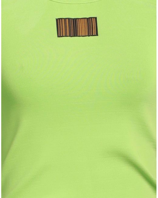 Camiseta de tirantes Vetements de color Green