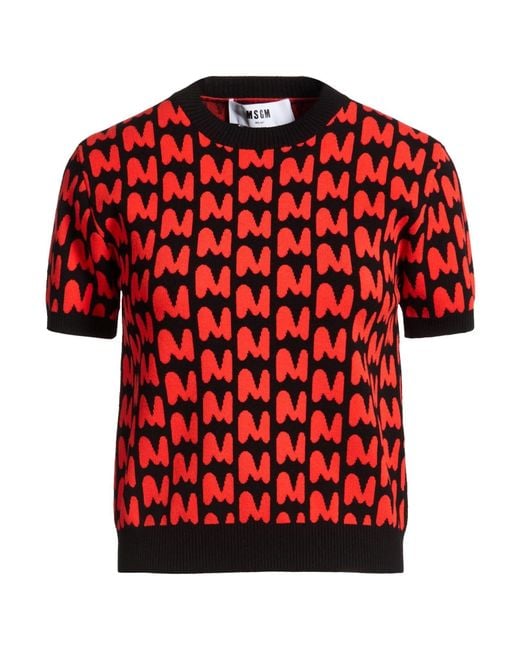 Pullover MSGM de color Red