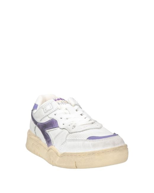 Diadora White Trainers