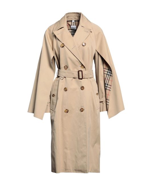 Burberry Natural Overcoat & Trench Coat