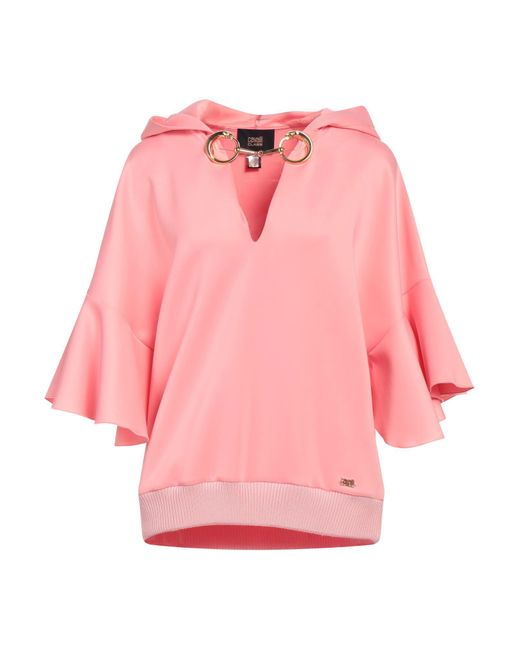 Class Roberto Cavalli Pink Sweatshirt