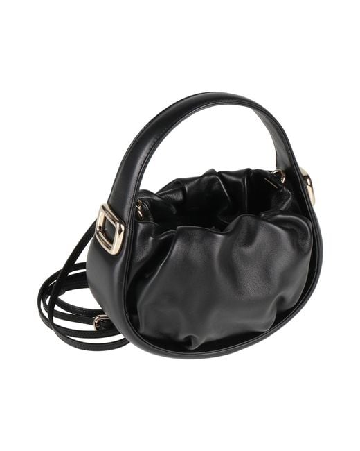Roger Vivier Black Handbag Leather