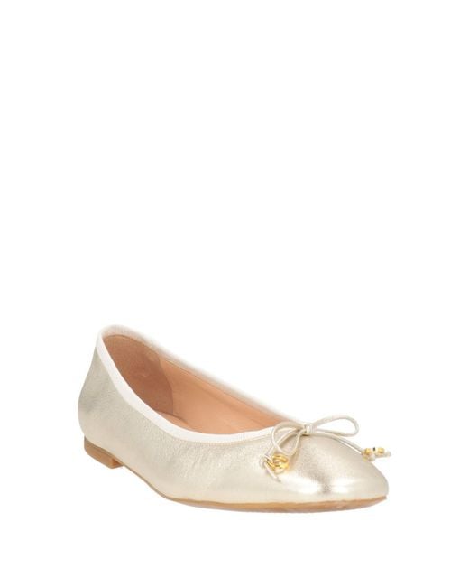 Odissi Natural Ballet Flats Lambskin