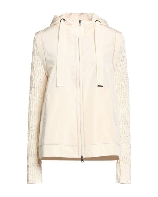 D.exterior Natural Jacket Cotton, Viscose, Polyamide, Polyester, Elastane