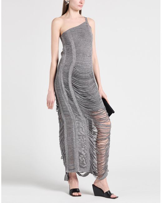 Circus Hotel Gray Midi Dress