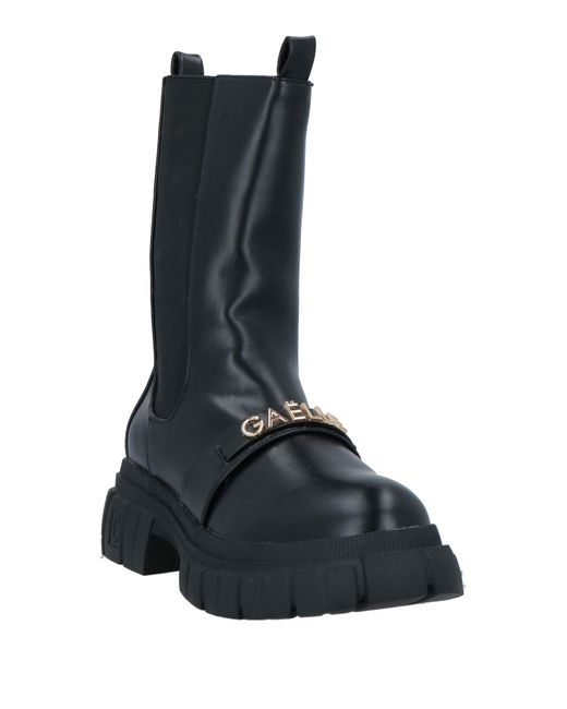Gaelle Paris Black Ankle Boots