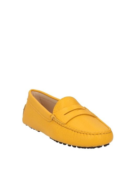 Tod's Yellow Loafer