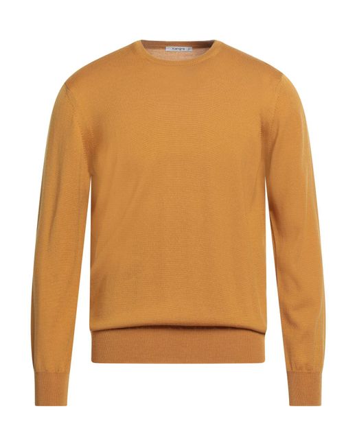 Kangra Orange Sweater Wool for men