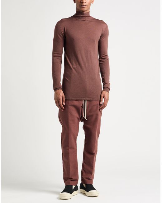 Rick Owens Purple Turtleneck for men