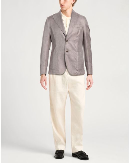 Tombolini Gray Zero Gravity Light Blazer Silk for men