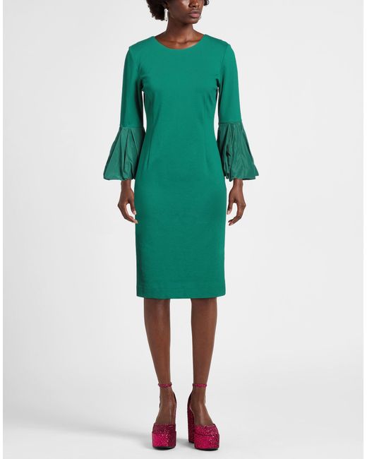 MEIMEIJ Green Midi Dress