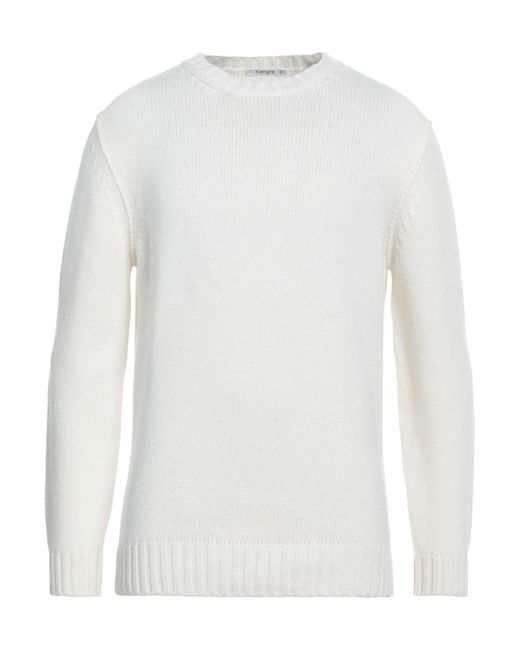Kangra White Sweater for men