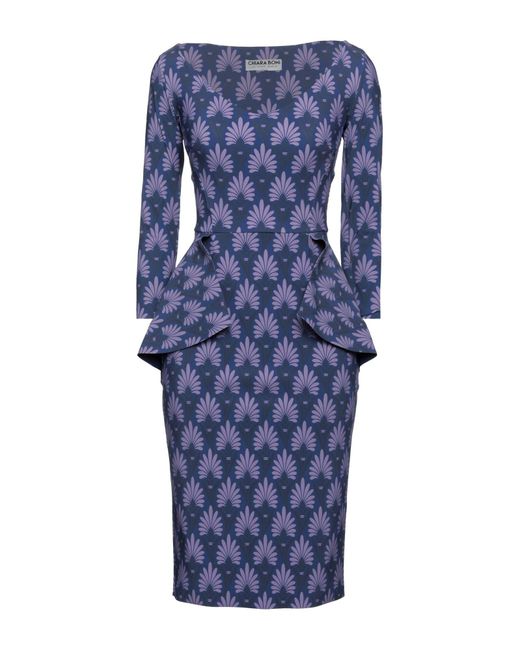 La Petite Robe Di Chiara Boni Blue Midi Dress