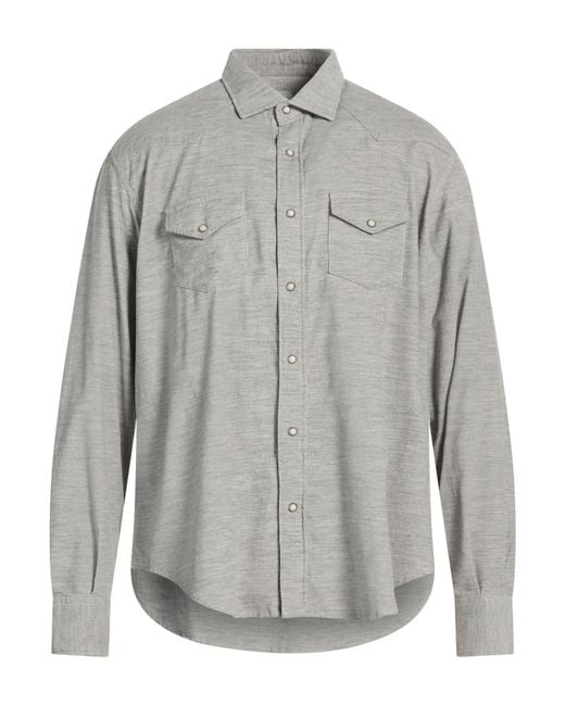 Eleventy Gray Shirt for men