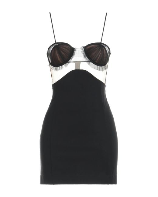 Nensi Dojaka Black Mini Dress