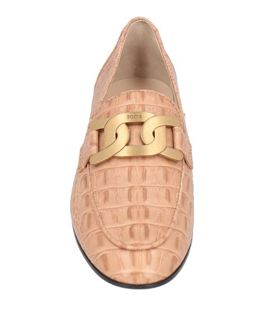 Tod's Pink Loafers