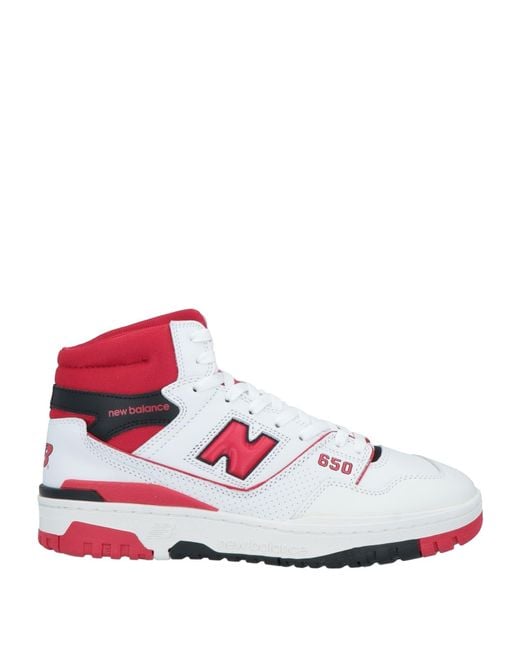 New Balance White Trainers for men