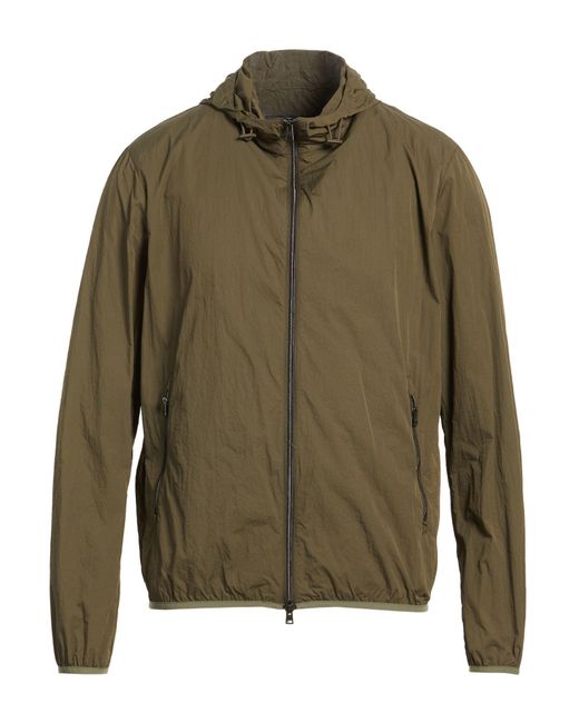 Herno Green Jackets for men