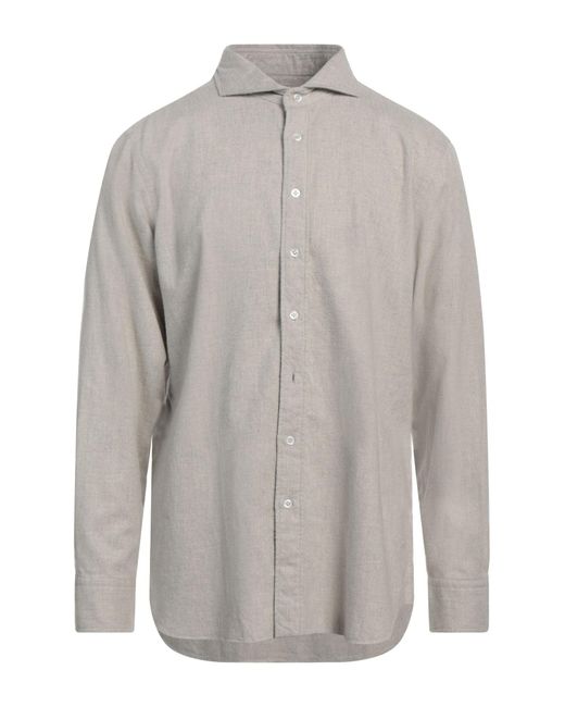 Camicia di Lardini in Gray da Uomo