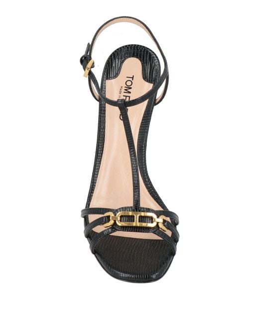 Tom Ford Black Sandals