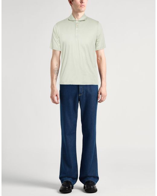Polo Claq pour homme en coloris White