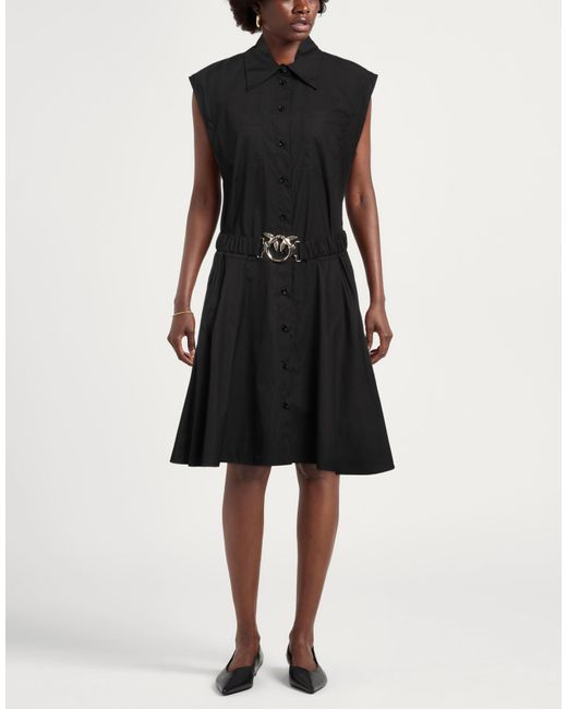 Pinko Black Midi Dress