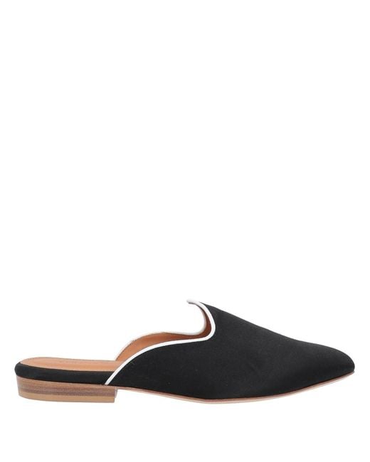 SLOANE ATTITUDE Black Mules & Clogs Textile Fibers