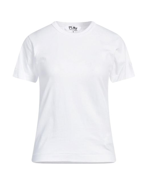 T-shirt di COMME DES GARÇONS PLAY in White