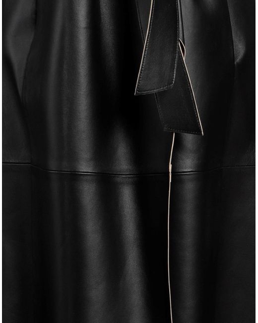Calvin Klein Black Overcoat