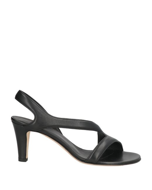 Officine Creative Black Sandals