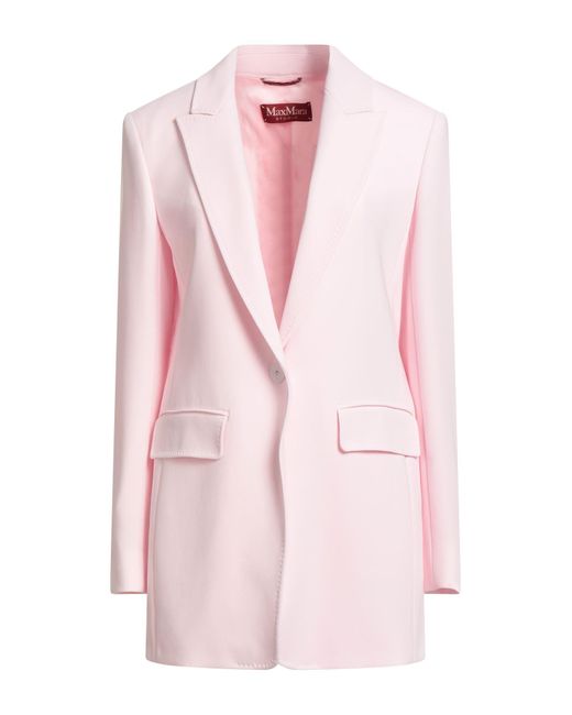 Blazer Max Mara en coloris Pink