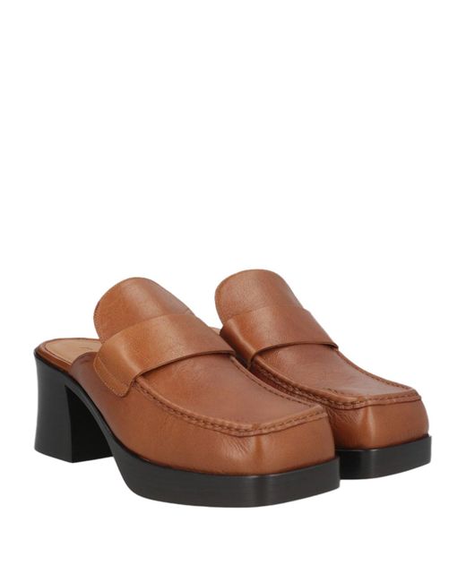 Marni Brown Mules & Clogs Leather for men