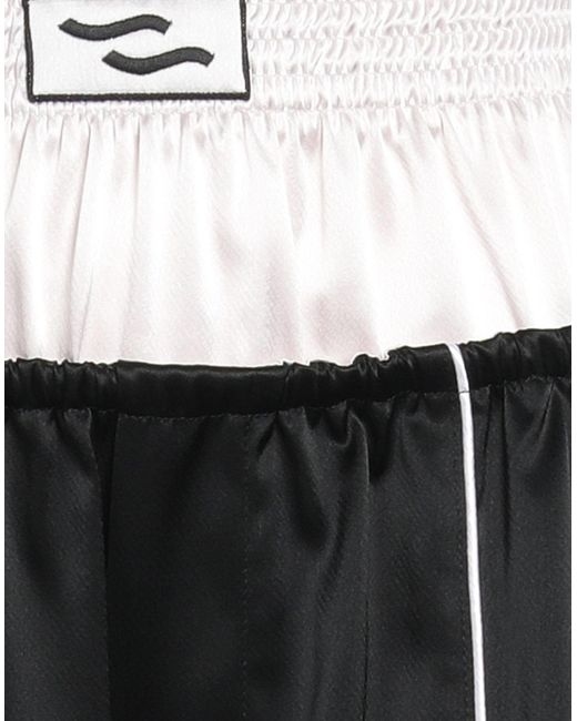 Ssheena Black Shorts & Bermuda Shorts Triacetate, Polyethylene
