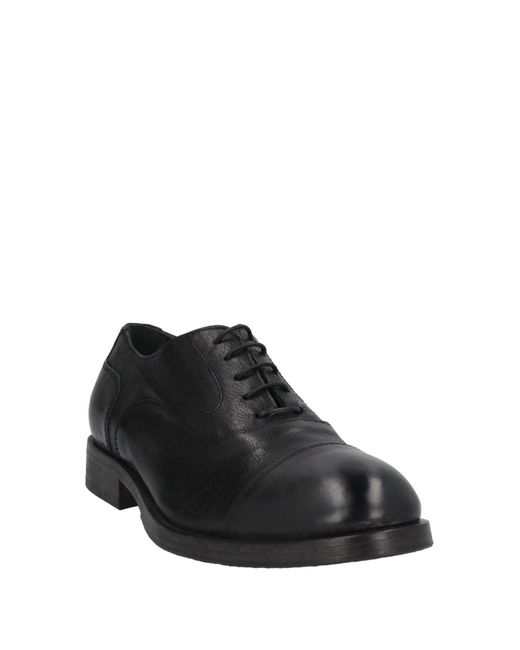 Moma Black Lace-up Shoes for men