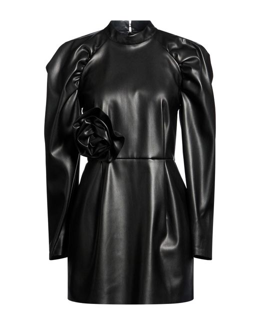 Dixie Black Mini Dress Polyester, Polyurethane