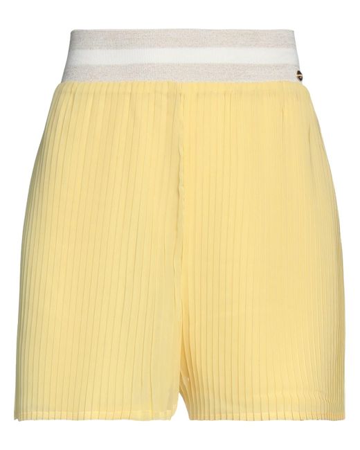 Angelo Marani Yellow Shorts & Bermuda Shorts