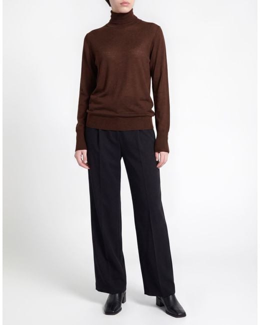 Roberto Collina Brown Turtleneck
