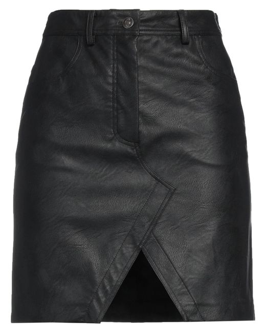 8pm Black Mini Skirt