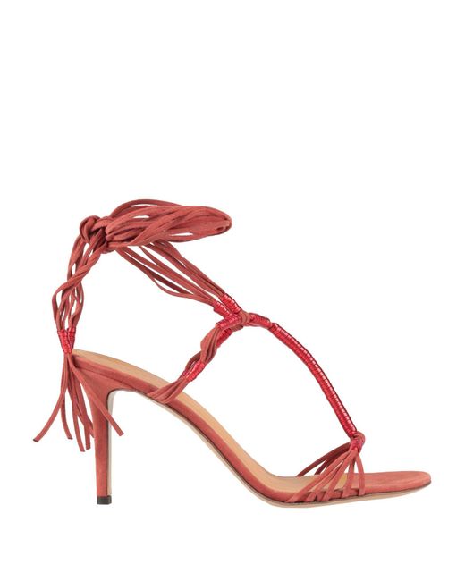 Isabel Marant Pink Sandals Leather