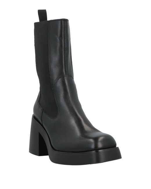 Vagabond Black Ankle Boots Soft Leather