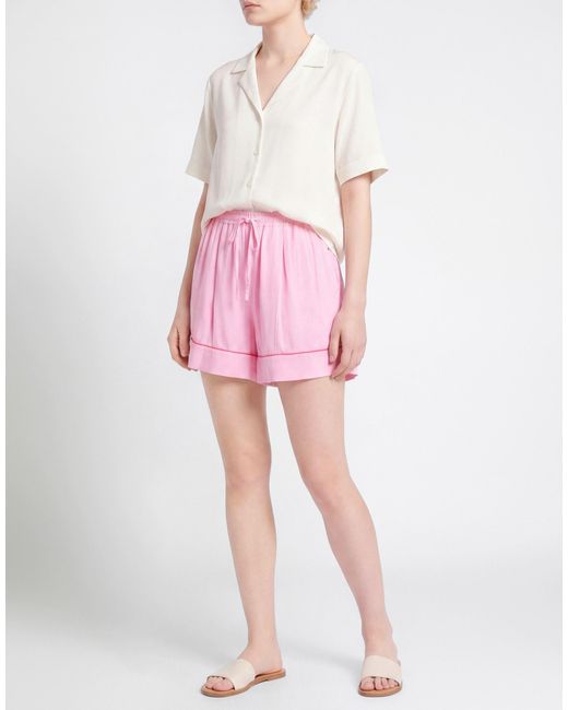 Sleeper Pink Shorts & Bermuda Shorts Viscose